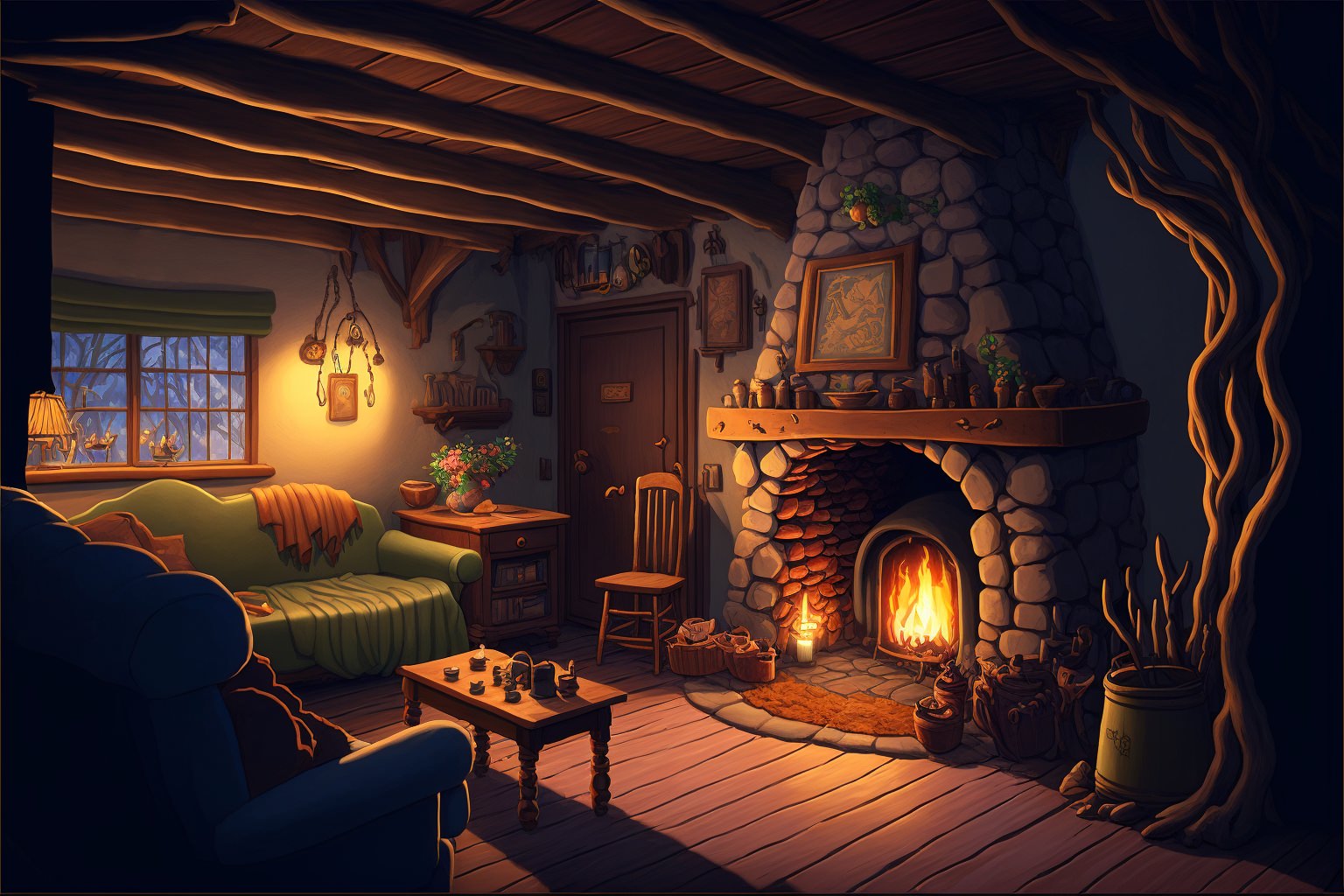 Imagining Tom Bombadil's living room