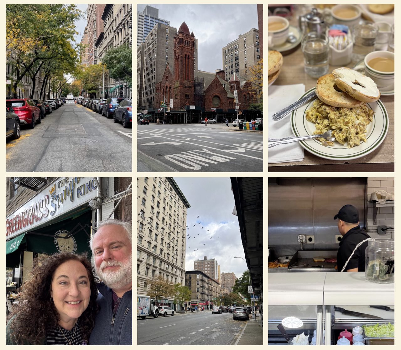 photo collage from our trip